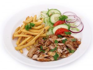Menú Plato Kebab